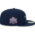 thumbnail image 6 of Men's New Era Navy Dallas Cowboys  Main Patch 59FIFTY Fitted Hat, 6 of 6