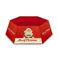 thumbnail image 1 of ITFABS Christmas Tree Skirt, Santa Claus Letter Print Decorative Apron, 1 of 5