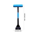thumbnail image 2 of FUTUREORYY Lightweight Snow Remover For Multi-Purpose Vehicles Snow Shovel Blue 1Pcs, 2 of 8