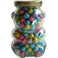 thumbnail image 7 of 1  9 oz Glass Bear Jars with White Lids for , Candies, Piggy Banks, 7 of 7
