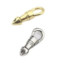 thumbnail image 2 of Yuarrent Gancho de anillo con cierre de Metal, Clip de resorte, colgador de acero inoxidable, mano de obra fina, accesorio DIY a prueba de herrumbre, Kit Artesanía Plata Yuarrent HA073932-02, 2 of 6
