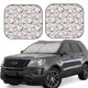 thumbnail image 1 of Balery Cute Baseball Parasol para parabrisas de coche de 2 piezas | Parasol plegable para parabrisas delantero de coche para la mayoría de sedanes-Medium, 1 of 6