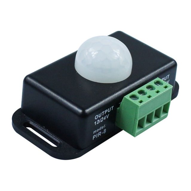 Interruptor de luz LED inteligente con sensor de cuerpo humano infrarrojo de voltaje amplio y potencia HGH con sensor de barra de luz