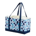 thumbnail image 4 of Bolsa de transporte, bolsa térmica, práctica, con asa, aislante, reutilizable, para comestibles Azul, 4 of 9