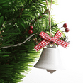 thumbnail image 3 of Xmas Tree Ornaments， Holiday Decorative Bells， for Crafts Supplies Wreath Door Hanging Decoration, 3 of 5