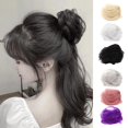 thumbnail image 2 of Pince à Mâchoire en Chignon Désordonné Pièce de Cheveux Extension Chouchou Chignon Cheveux, 2 of 9