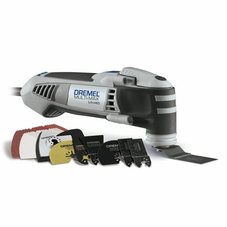 Dremel MM40-05 Multi Max 3.8 Amp Corded Variable Speed Oscillating Tool Kit with 35 Accessories and Storage (Best Corded Oscillating Tool)
