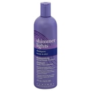 Clairol Shimmer Lights Blonde and Silver Shampoo , 16 oz Shampoo