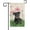 Rottweiler, variant on Spring Summer Dog Decorative House Flag Samoyed Lotus Flowers Outside Banner for Yard Farmhouse Double Side 28x40 Inch