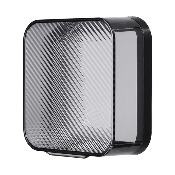 Uxcell 4.29 x 3.98 x 1.77 Inch Outlet Cover Box, Transparent Black