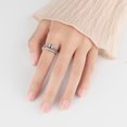 thumbnail image 4 of Anillo de ansiedad, para mi hija, anillo abierto ajustable para el dedo, para mi hija, tecnología de vanguardia, 4 of 8
