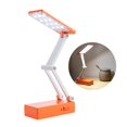 thumbnail image 3 of Luz De Mesa Naranja 12 Led Plegable Usb Recargable Con 2 Brillo De Iluminación Lámpara De Lectura De Escritorio Lámpara De Noche Para Biblioteca De Oficina En Casa Scienceny HA016182-00, 3 of 7