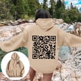 thumbnail image 2 of Chandail à Capuchon Imprimé pour Femme à Manches Longues, Col Rond, Mode Urbaine, Décontracté, Confortable, Doux, Chandail en Molleton, Mode, Coupe Ample, 2 of 6