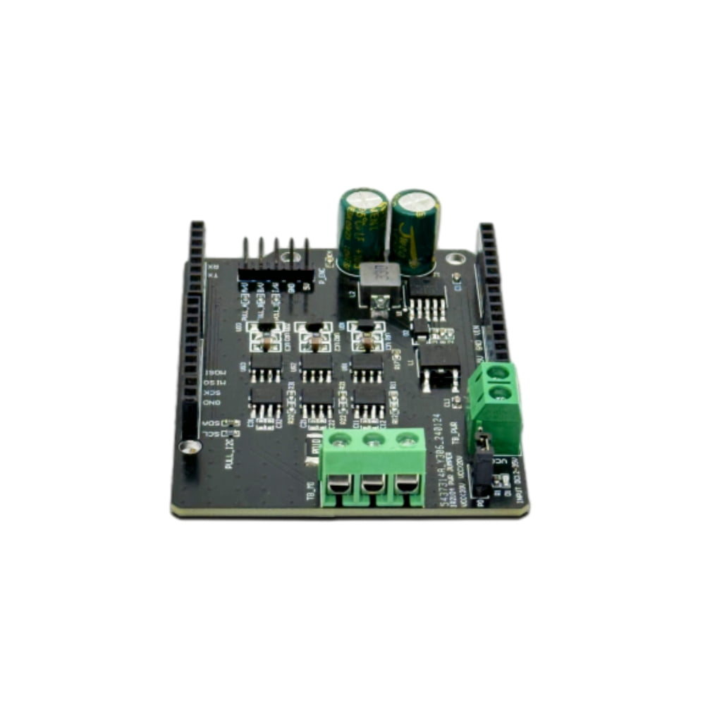 Brushless Motor Driver Module FOC Brushless Motor Driver Board Compatible with Simple FOC Shield V2.0.4 DC12-35V BLDC Driver Circuit Brushless Motor