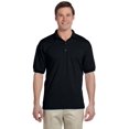 thumbnail image 1 of The Gildan Adult 6 oz, 50/50 Jersey Polo Shirt - BLACK - 5XL, 1 of 2