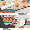 thumbnail image 3 of Colorful Geometric Striped Pattern Kitchen Rug Mat,Kitchen Runner Rugs Non Skid Washable,Decorative Kitchen Floor Mats for Kitchen,Sink,Laundry,17"X47", 3 of 5