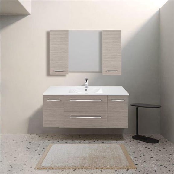 Abby Bath FVSLATEMC Medicine Cabinet, Slate