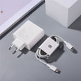 thumbnail image 5 of Cargador original HUAWEI Matebook 15 14 13 X Pro MatePad Pro/Air/11/SE 65W PD Carga rápida Adaptador UE/EE. UU. Cable tipo C de 1/1,5/2 m 6 A, 5 of 5