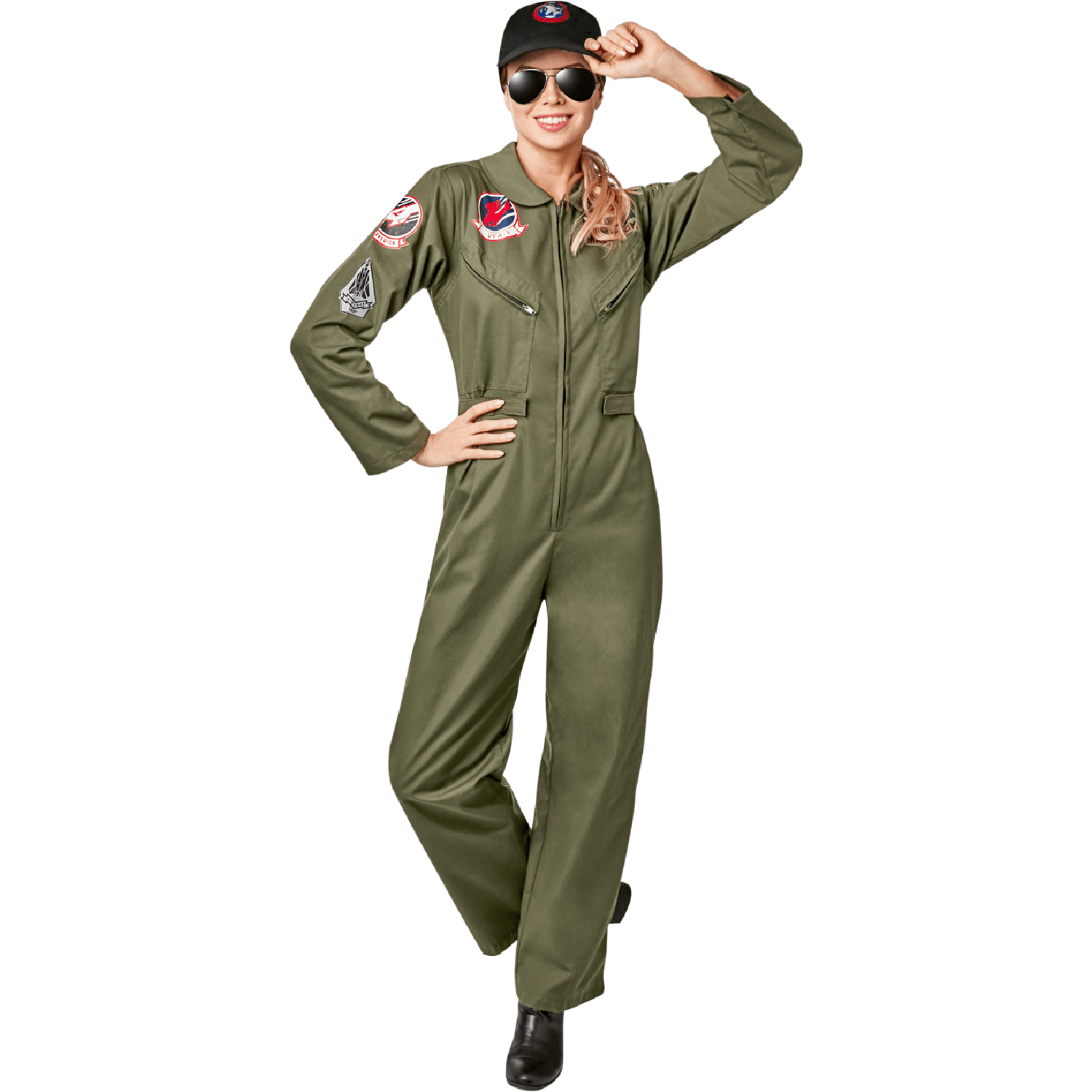Top Gun Maverick Halloween Costume for Adults, Men's Size XL (40/42), by Rubies