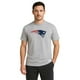 thumbnail image 1 of NFL Playera Aficionado Básica New England Patriots Gris para Hombre, Talla Chica, 1 of 9