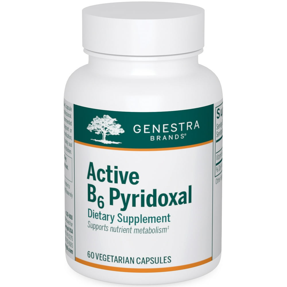 Genestra Brands Active B6 Pyridoxal Pyridoxal5Phosphate (P5P