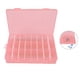 thumbnail image 5 of Caja Ajustable De Plástico Para Joyería De 24 Rejillas, Organizador Desmontable, Estuche De Almacenamiento Para Pendientes Con Cubierta A Prueba De Polvo, Compacto Y Práctico, 5 of 7