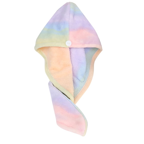 TELOLY Microfiber Hair Towel Wrap for Women And Girls,Superfine Fiber Soft And Ultra Absorbent Twist Dry Hair Cap for Wet Hair Microfiber Towel for Hair