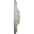 thumbnail image 4 of Ekena Millwork 11 3/8"OD x 2"P Acanthus Ceiling Medallion, Hand-Painted Pot of Cream Crackle, 4 of 7