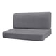thumbnail image 3 of Fundas de cojín para comedor de RV, elásticas, para sofá de dos plazas, protector de muebles lavable Gris oscuro, 3 of 9