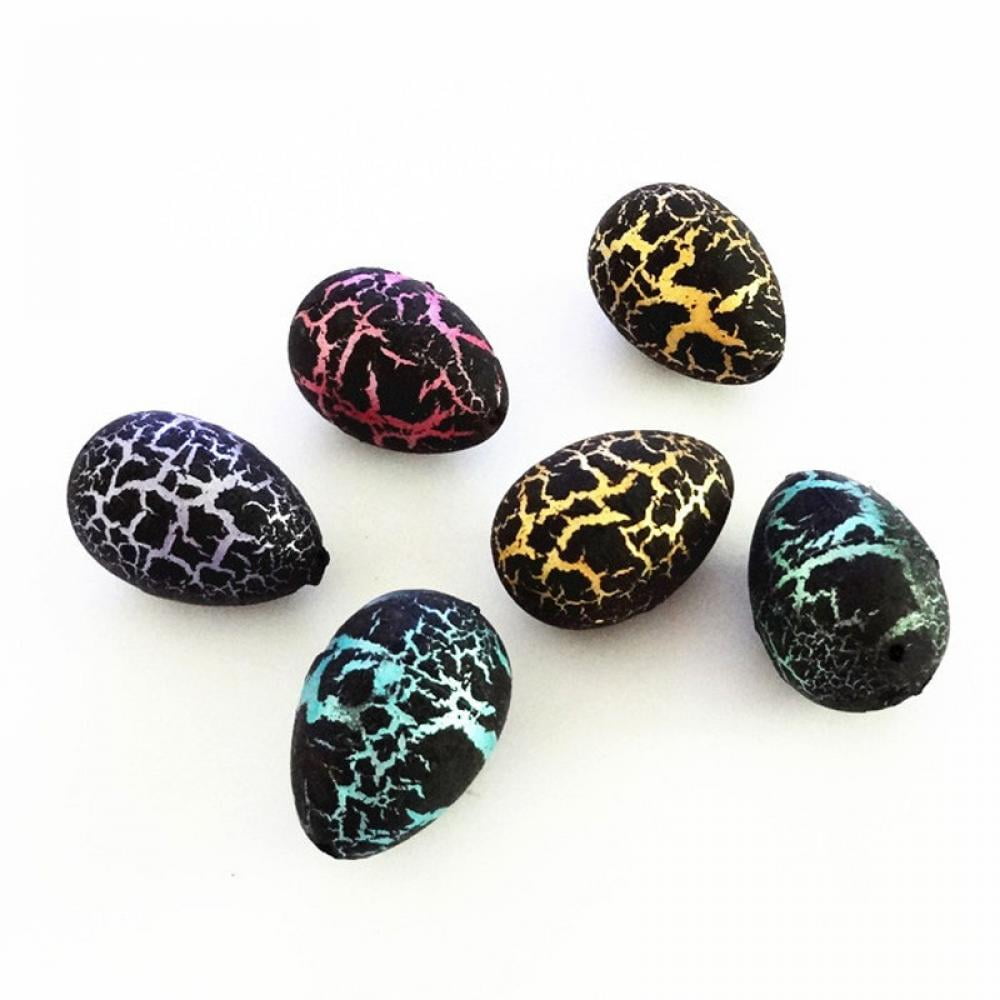Clearance 5 Pack Easter Dinosaur Eggs with Assorted Color Easter Basket Stuffers Birthday Easter Gifts Party Favors for 3-10 Boys Girls