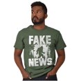thumbnail image 5 of Fake News Legend Bigfoot Sasquatch Men's Graphic T Shirt Tees Brisco Brands S, 5 of 6