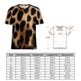 thumbnail image 2 of Animal Print Patterns Women's Short Sleeve Tops Casual Blouses T Shirt, 2 of 6