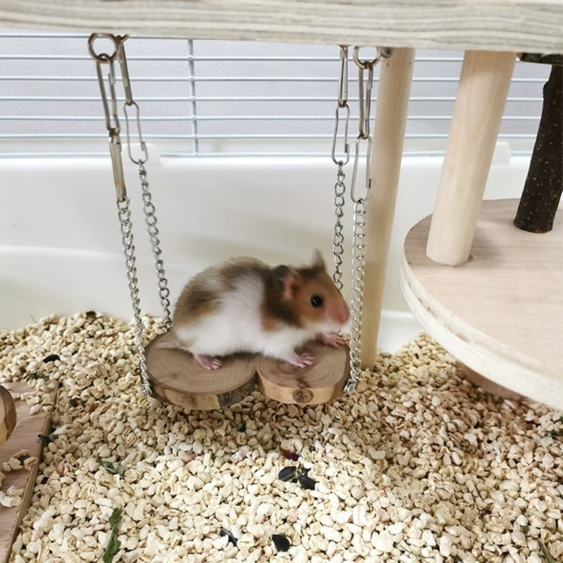 Small Ladder Toy Hamster Platform Funny Entertainment Toy for Chinchillas