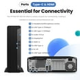 thumbnail image 6 of HP Elite 600 SFF Business Desktop, Intel 14-Core i5-13500, 32GB DDR5 RAM, 1TB SSD, Windows 11 Pro, 6 of 6