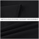 thumbnail image 5 of Funda de Almohada de 100% Algodón, Funda Almohada con Cierre de Cremallera Suave Transpirable para el Cuerpo , Funda para Almohada Larga para Dormitorio Hotel - Negro, 51x140cm Unique Bargains Funda de Almohada, 5 of 6