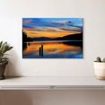 thumbnail image 2 of Elephant Stock Majestic Coeur D'alene Lake Wall Art - Horizontal Canvas Wall Art - Living Room Wall Decor - Nature Canvas - Blue And Black Decor - 12" x 8", 2 of 8