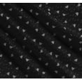 thumbnail image 3 of Soimoi Black Cotton Cambric Fabric Heart & Love Text Print Fabric by the Yard 56 Inch Wide, 3 of 7