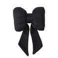 thumbnail image 1 of Linen Linen Bow Car Headrest Streamer Ribbon Bow Car Adults Pillow Kids R7L2, 1 of 8