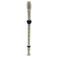 thumbnail image 4 of 2X Students Plastic 8 Holes Soprano Recorder Flute Beige Blue with Cleaning Stick, 4 of 8