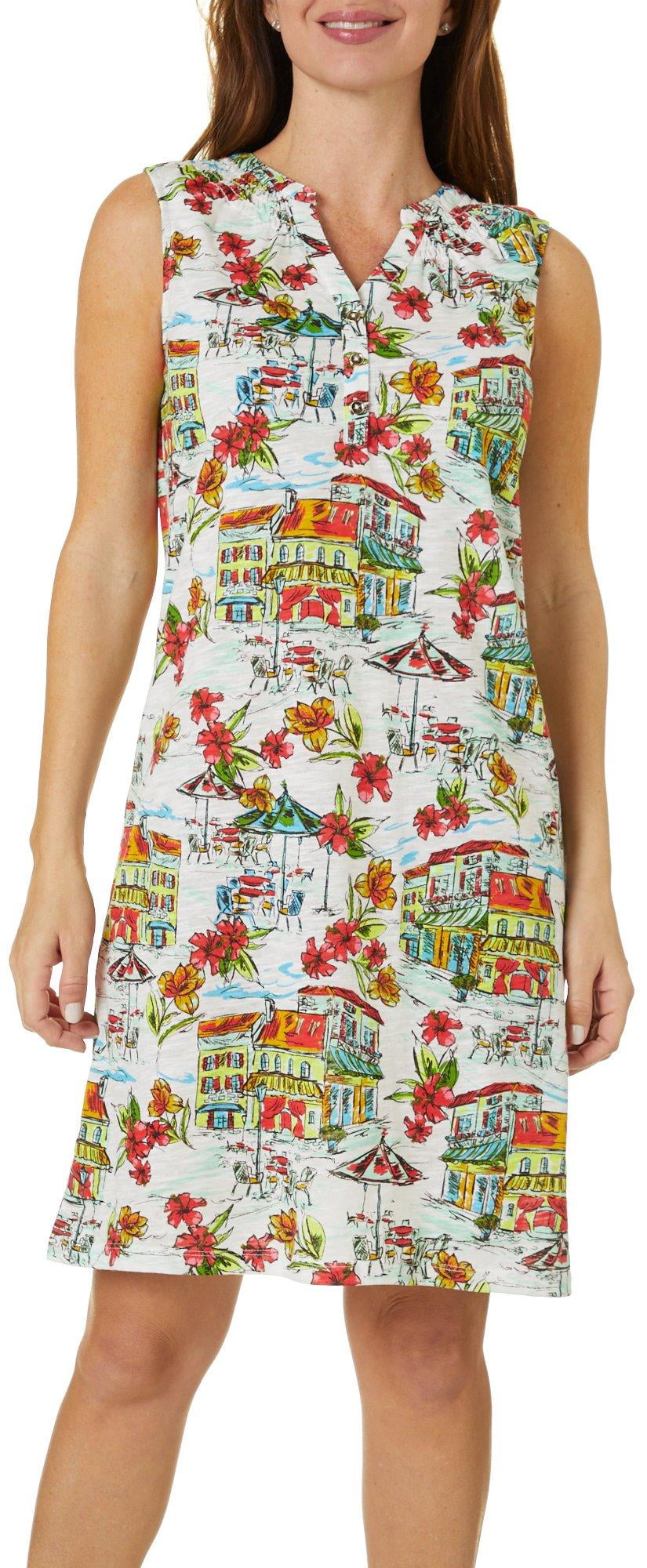 womens tropical dress