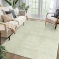 thumbnail image 1 of Haperlare 8' x 10' Shaggy Area Rug for Living Room Solid Plush Carpet Soft Non-Shedding Rug for Office Bedroom, Ivory, 1 of 9
