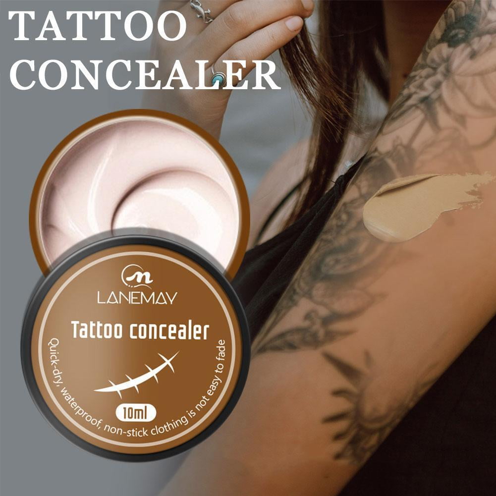ERTUTUYI Skin Scar Tattoo Cover Up Birthmark Concealer Waterproof Hide  Makeup Cream Concealer  Walmartcom