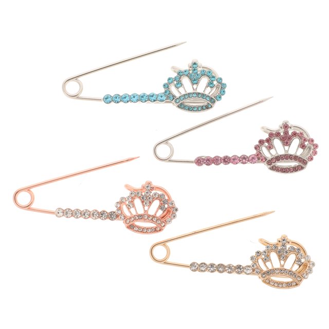 Moluckfu 4Ud Pin De En Aleación Color Surtido Para Con Delicado Y Resistente