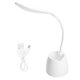 thumbnail image 1 of Accesorios LED multifunción lámpara de escritorio para dormitorio lectura resistente carga USB, 1 of 8