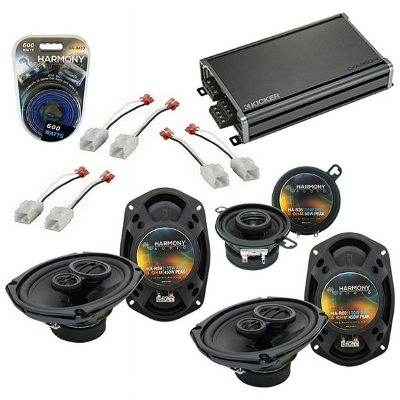 Fits Dodge Magnum 2005-2007 Factory Speaker Upgrade Harmony R69 R35 & CXA360.4