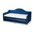 thumbnail image 6 of Wholesale Interiors Polyester Tufted Twin Daybeds with Trundle Royal Blue, 6 of 10