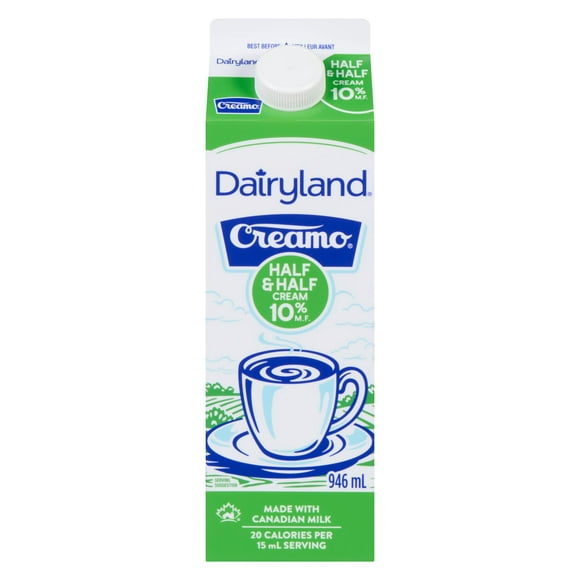 Dairyland Half & Half 10% Cream, Dairyland classic cream (10%)