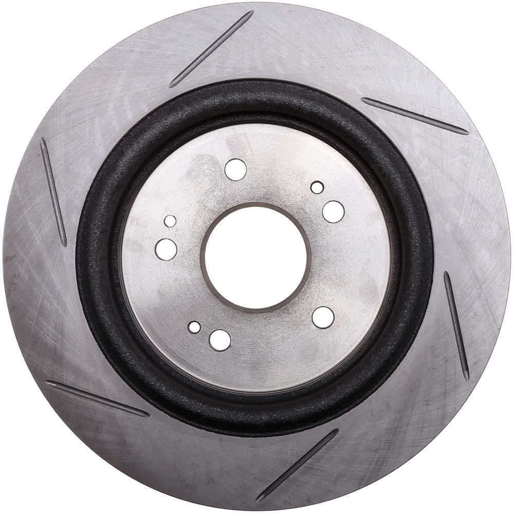 StopTech 126.40087SL Sport Slotted Rotor - Rear Left Fits select: 2017-2023 HONDA CR-V, 2015-2020 ACURA TLX
