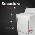 thumbnail image 2 of Funda Para Secadora (Protector impermeable afelpado Premium GILA) GILA Funda negra de secadora, 2 of 7