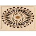 thumbnail image 1 of Ahgly Company Machine Washable Indoor Rectangle Transitional Golden Blonde Gold Area Rugs, 5' x 7', 1 of 1